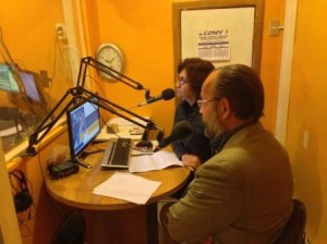 Visita Ricardo Palma a Radio Superandina