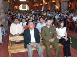 autoridades reinauguracion templo